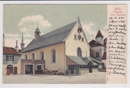 Bulle. Chapelle Des Capucins, Colorisée, 1905 - Chapelle