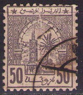 MOROCCO  MAROC -Postes Chérifiennes - 50 C.  USED DEMAGED - Poste Locali