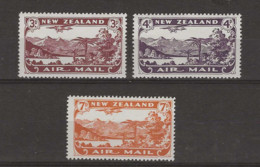 1931 MNH New Zealand Mi 181-83 Postfris** - Unused Stamps