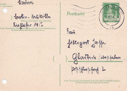 Postkarte Berlin 1958 - Postcards - Used