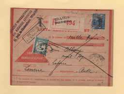Perforation CI/MA 180 - Compagnie Internationale Machines Agricoles - Carte Contre Remboursement Taxe - 1932 - Brieven En Documenten