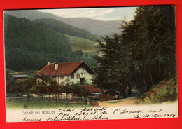 ZUJ-22  Le Champ Du Moulin  Hotel De La Truite. DN  Dos Simple, Circ. 1904 - Autres & Non Classés