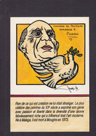 CPM Artiste Peintre Picasso Dessin Original Vernissé En 19 Ex. Numérotés Signés JIHEL - Singers & Musicians
