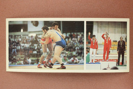 USSR Russian Postcard 1981 Soviet Sport Olympics Champion Soslan ANDIYEV Free-style Wrestling - Wrestling