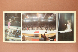 USSR Russian Postcard 1981 Soviet Sport Olympics Champion DAVYDOVA, DITYATIN Gymnastics - Gymnastics