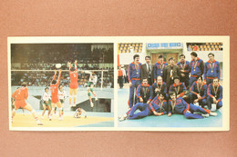 USSR Russian Postcard 1981 Soviet Sport Olympics Champion MEN'S Volleyball Team - Volleyball