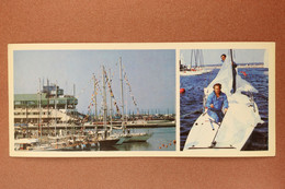 USSR Russian Postcard 1981 Soviet Sport Olympics Champion MANKIN, MUZYCHENKO Yachting In Star Class - Olympic Games