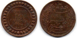 MA 18710  /  Tunisie - Tunisia - Tunesien 10 Centimes 1904 A TB+ - Tunisie