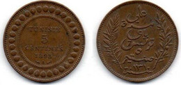 MA 18711  /  Tunisie - Tunisia - Tunesien 5 Centimes 1893 A TTB - Tunisie