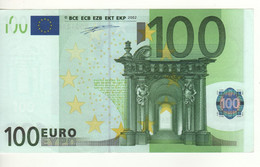 100 EURO  "X"   Germany    DUISENBERG   P 001 E4    X00   /  A  - UNC - 100 Euro