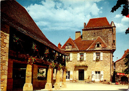 (4 N 46) France - (posted) Les Halles De Domme (Dordogne) Market Place - Hallen