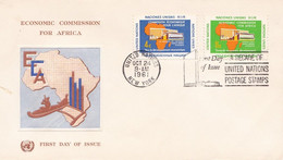 Economic Commissione For Africa - New York, 1961 - FDC