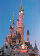 CPSM Disneyland Paris-Le Château De La Belle Au Bois Dormant-Timbre     L2014 - Disneyland