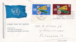 International Tourist Year - New York, 1967 - FDC