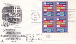 United Nations Institute For Training And Research - New York, 1969 - FDC
