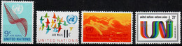 1972 Air Sc C15-18 / YT A15-18 / Mi 245-8 MNH / Neuf Sans Charniere / Postfrisch - Luftpost