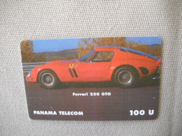 6867 Télécarte Collection  VOITURE FERRARI 250 GTO PANAMA     (scans Recto Verso)  Carte Téléphonique - Voitures