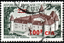 Réunion Obl. N° 417 - Château De Bazoches (Nièvre) - Usati