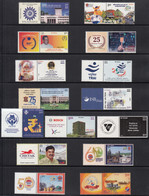 India My Stamp Year Pack 2022 MNH, 27 Issues (26 Se-tenent + 1 Full Combination Sheet)  (3 Scans) - Annate Complete