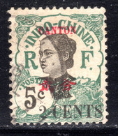 Canton 1919 Surch 2c On 5c SG70 Used - Gebraucht