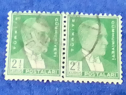 TÜRKİYE- 1930- 40-     2.50K    BİRİNCİ   ATATÜRK  DAMGALI - Used Stamps