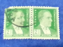 TÜRKİYE- 1930- 40-     2.50K    BİRİNCİ   ATATÜRK  DAMGALI - Used Stamps