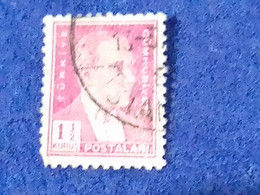 TÜRKİYE- 1930- 40-     1.50K       ATATÜRK  DAMGALI - Used Stamps