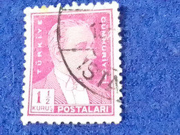 TÜRKİYE- 1930- 40-     1.50K       ATATÜRK  DAMGALI - Used Stamps