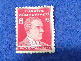 TÜRKİYE- 1930- 40-     6K      ATATÜRK  DAMGALI - Oblitérés