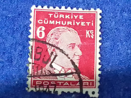 TÜRKİYE- 1930- 40-     6K      ATATÜRK  DAMGALI - Gebraucht