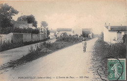 PORCHEVILLE - L'Entrée Du Pays - Porcheville
