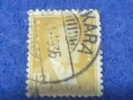 TÜRKİYE- 1930- 54-     12K   BİRİNCİ   ATATÜRK  DAMGALI - Used Stamps