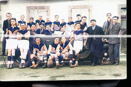 EPERNAY EQUIPE DU RUGBY       TIRAGE MODERNE D APRES PLAQUE PHOTO RECOLORISEE PAR MES SOINS - Rugby