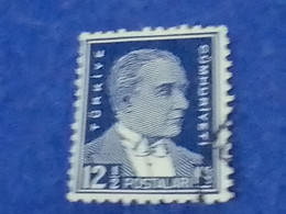 TÜRKİYE- 1930- 54-     12.50K    BİRİNCİ  ATATÜRK  DAMGALI - Used Stamps