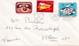 From New York To Paris - 1971 - Storia Postale