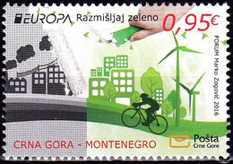 Europa Cept - 2016 - Montenegro - (Think Green) ** MNH - 2016