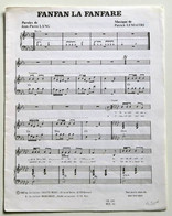 Partition Vintage Sheet Music CARLOS : Fanfan La Fanfare - Chant Et Piano - Liederbücher