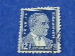 TÜRKİYE- 1930- 54-     25K    BİRİNCİ  ATATÜRK  DAMGALI - Used Stamps