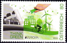 Europa Cept - 2016 - Austria - (Think Green) ** MNH - 2016