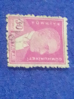 TÜRKİYE- 1930- 54-     30K    BİRİNCİ  ATATÜRK  DAMGALI - Gebruikt