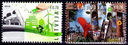 Europa Cept - 2016 - Latvia, Lettland - (Think Green) ** MNH - 2016