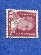 TÜRKİYE- 1930- 54-     100K    BİRİNCİ  ATATÜRK  DAMGALI - Used Stamps