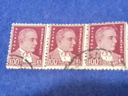 TÜRKİYE- 1930- 54-     100K    BİRİNCİ  ATATÜRK  DAMGALI - Used Stamps