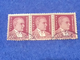 TÜRKİYE- 1930- 54-     100K    BİRİNCİ  ATATÜRK  DAMGALI - Used Stamps