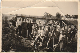 Moldova - Bessarabia - Vulcanesti - Cahul - 1939 - Pod - Bridge - Tabara Premilitara - Brucke - Bridge - Photo 60x80mm - Moldavie