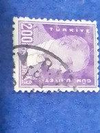 TÜRKİYE- 1930- 54-    200K    BİRİNCİ  ATATÜRK  DAMGALI - Used Stamps