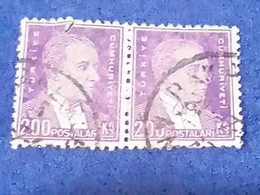 TÜRKİYE- 1930- 54-    200K    BİRİNCİ  ATATÜRK  DAMGALI - Used Stamps