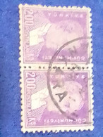 TÜRKİYE- 1930- 54-    200K    BİRİNCİ  ATATÜRK  DAMGALI - Used Stamps