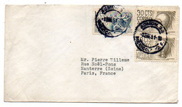 Mexique -1951--Lettre MEXICO  Pour NANTERRE-92 (France) ..timbres  Sur Lettre..cachet - Mexique