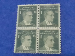 TÜRKİYE- 1930- 54-    1K    BİRİNCİ  ATATÜRK  DAMGALI - Used Stamps